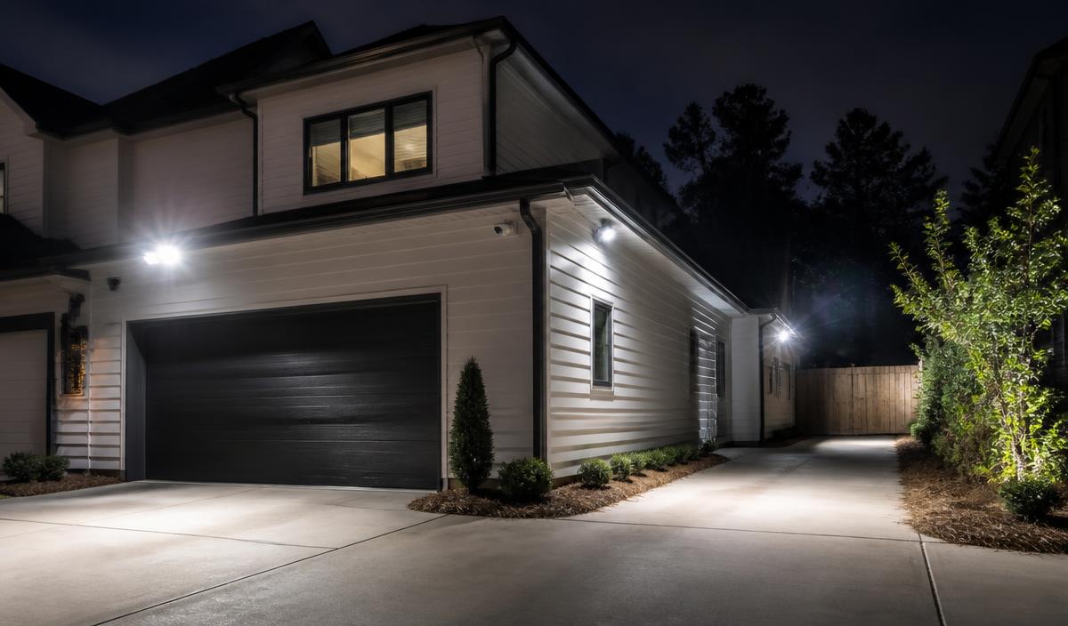 Outdoor Motion Lighting & Perimeter Defense